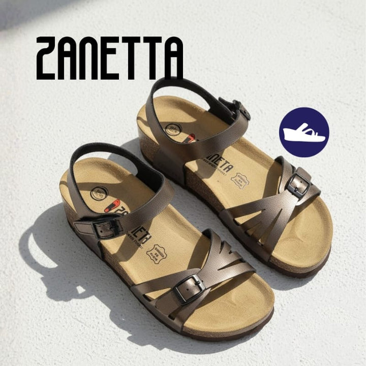Zanetta Sandals & Flip Flops ZANETTA Girona Women Sandals Cow Leather Inner - Made in Taiwan ZANETTA Girona Women Sandals Cow Leather Inner - Made in Taiwan