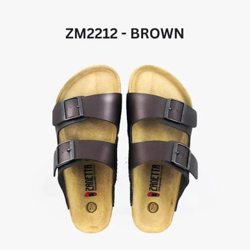 Zanetta Sandals & Flip Flops Brown / 39 ZANETTA Madrid Men Sandals Cow Leather Inner ZANETTA Madrid Men Sandals Cow Leather Inner - Made in Taiwan