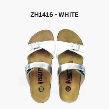 Zanetta Sandals & Flip Flops White / 35 ZANETTA Minorca Women Sandals Cow Leather Inner - Made in TaIwan ZANETTA Minorca Women Sandals Cow Leather Inner - Made in TaIwan