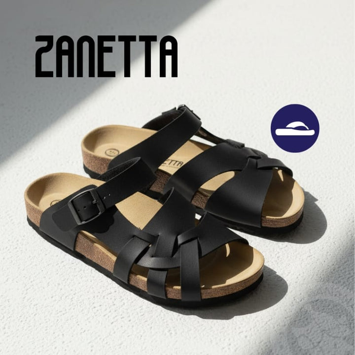 Zanetta Flat Sandals Zanetta Murcia Men Sandal  Cow Leather Inner Zanetta Murcia Sandals Male Sandal