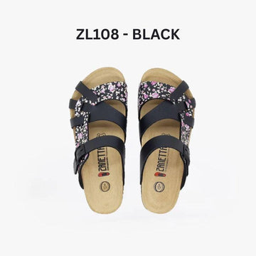 Zanetta Sandals & Flip Flops Black / 35 Zanetta Murcia Women Sandals - Made in TaIwan Zanetta Murcia Women Sandals - Made in TaIwan