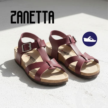 Zanetta Sandals & Flip Flops ZANETTA Pamplona Women Sandals Cow Leather Inner - Made in Taiwan ZANETTA Pamplona Women Sandals Cow Leather Inner - Made in Taiwan