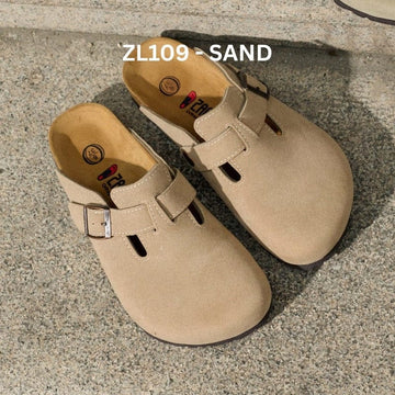 Zanetta Flat Sandals Sand / 35 Zanetta Soria Clogs Sandal Women Sandal Zanetta Soria Clogs Sandal Women Sandal