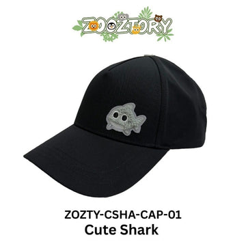 Zooztory Hats & Caps Cute Shark Cap Zooztory Animal Pattern and Patch Cap - Made in Taiwan Zooztory Animal Pattern and Patch Cap - Made in Taiwan