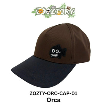 Zooztory Hats & Caps Orca Cap Zooztory Animal Pattern and Patch Cap - Made in Taiwan Zooztory Animal Pattern and Patch Cap - Made in Taiwan