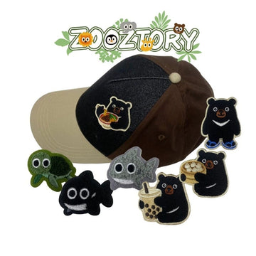 Zooztory Hats & Caps Zooztory Customisable Cap - Made in Taiwan - Stick-On Package Zooztory Customisable Cap - Made in Taiwan - Stick-On Package