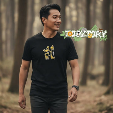 Zooztory T-shirts Zooztory Giraffa Family Animal Lovers Cute Animal Printed Tee Shirt Zooztory Giraffa Family Animal Lovers Cute Animal Printed Tee Shirt