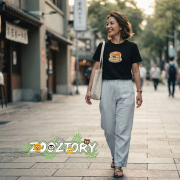 Zooztory T-Shirts Zooztory Taiwan All Black Cute Simple Printed Tee Shirt Zooztory Taiwan All Black Cute Simple Printed Tee Shirt
