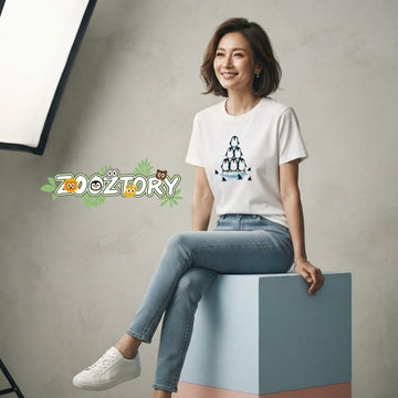 Zooztory T-shirts Zooztory Taiwan All White Cute Simple Printed Tee Shirt Zooztory Taiwan All White Cute Simple Printed Tee Shirt