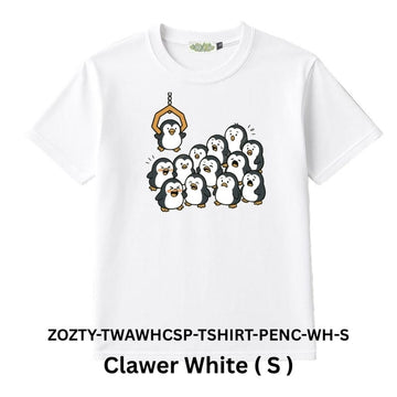 Zooztory T-shirts Clawer White S Zooztory Taiwan All White Cute Simple Printed Tee Shirt Zooztory Taiwan All White Cute Simple Printed Tee Shirt