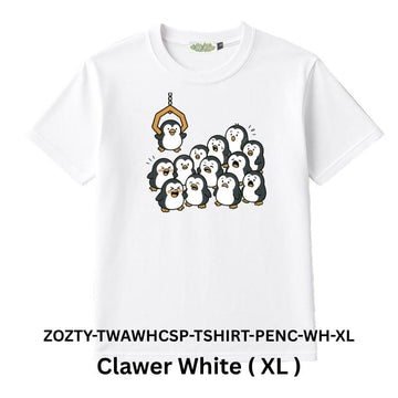 Zooztory T-shirts Clawer White XL Zooztory Taiwan All White Cute Simple Printed Tee Shirt Zooztory Taiwan All White Cute Simple Printed Tee Shirt