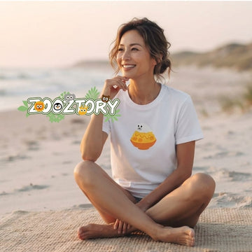 Zooztory T-shirts Zooztory Taiwan All White Cute Simple Printed Tee Shirt Zooztory Taiwan All White Cute Simple Printed Tee Shirt