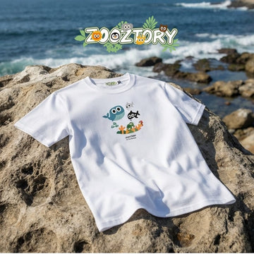 Zooztory T-shirts Zooztory Taiwan All White Cute Simple Printed Tee Shirt Zooztory Taiwan All White Cute Simple Printed Tee Shirt