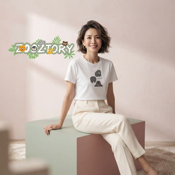 Zooztory T-shirts Zooztory Taiwan Black Bear Printed Tee Shirt Black White Zooztory Taiwan Black Bear Printed Tee Shirt Black White