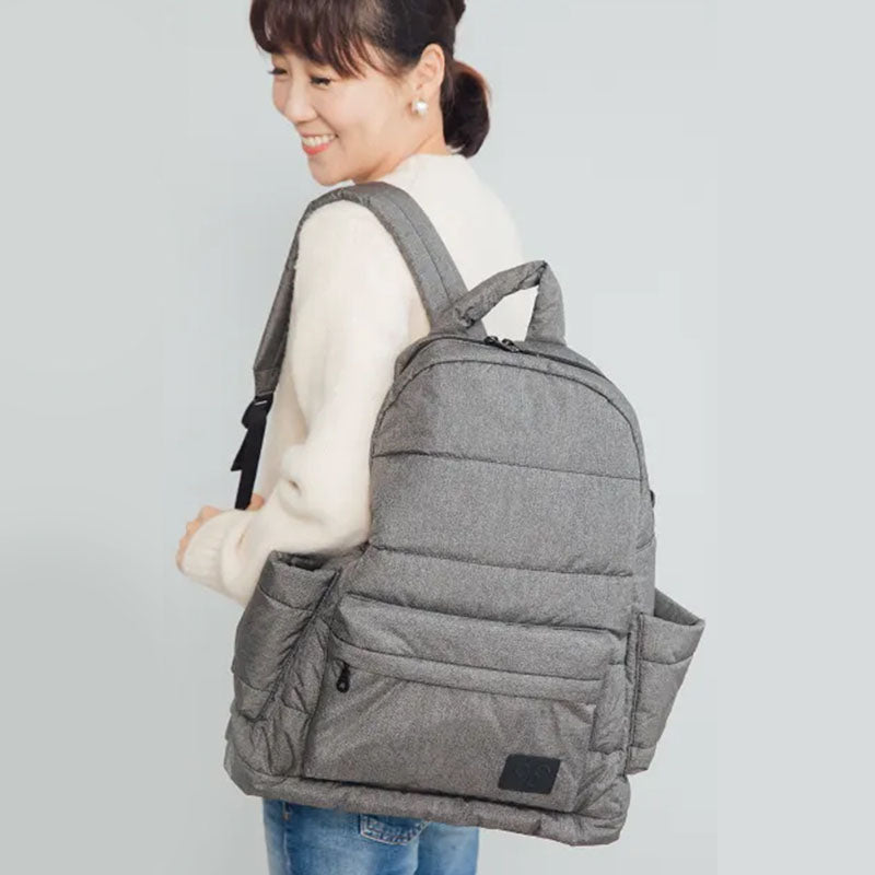 CIPU-Grey-Airy-Backpack-Baby-Diaper-Bag-Model
