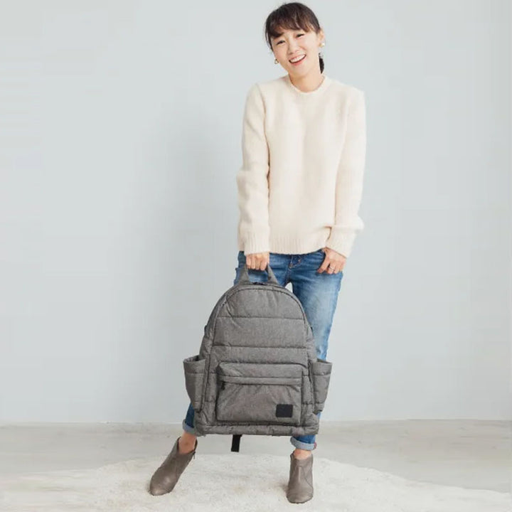 CIPU-Grey-Airy-Backpack-Baby-Diaper-Bag-Mommy