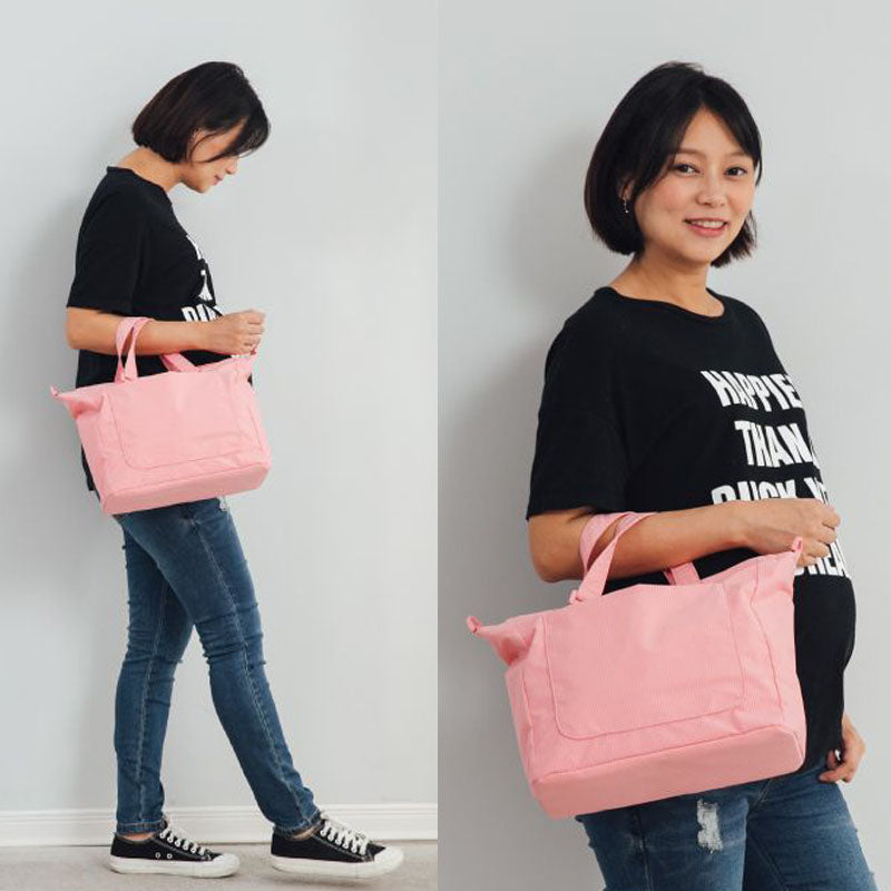 CIPU-Pink-Light-Baby-Diaper-Bag-Model