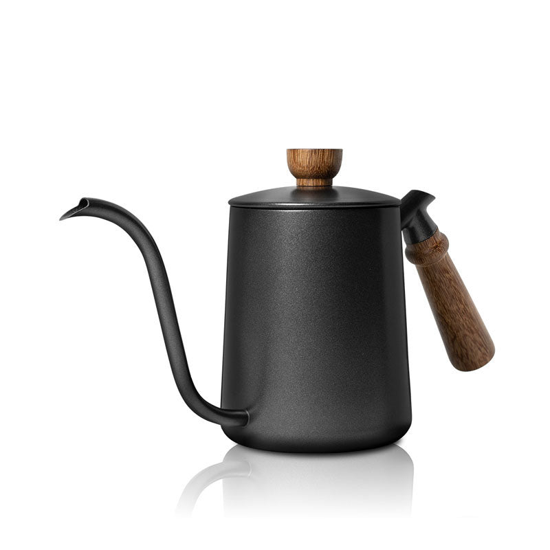 Pour over Drip Pot Coffee Drip Kettle, Water Dripper Kettle Stainless Steel Tea  Pot, Gooseneck Kettle for Office, Hotel, Camping, Picnic Indoor brown 