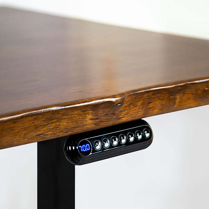 Solid-Wood-Adjustable-Desk-Artis-closeup