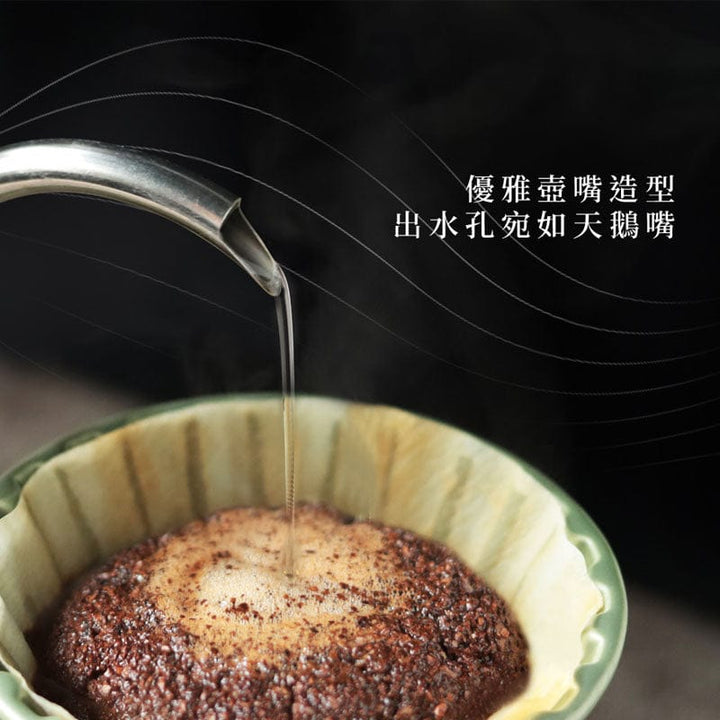 CUG Coffee & Tea Sets CUG Coffee Drip Silver Gooseneck Pour Over Kettle 600ml CUG Coffee Drip Silver Gooseneck Pour Over Kettle 600ml