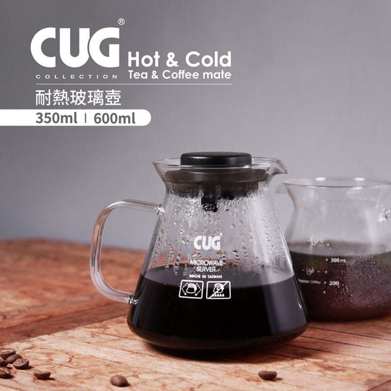 CUG Coffee & Tea Sets CUG Coffee Tea Pot Heat Resistant Kettle 350ml CUG Coffee Tea Pot Heat Resistant Kettle 350ml
