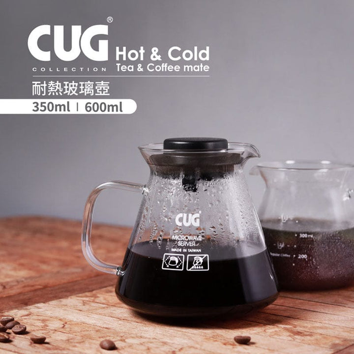 CUG Coffee & Tea Sets CUG Coffee Tea Pot Heat Resistant Kettle 350ml CUG Coffee Tea Pot Heat Resistant Kettle 350ml