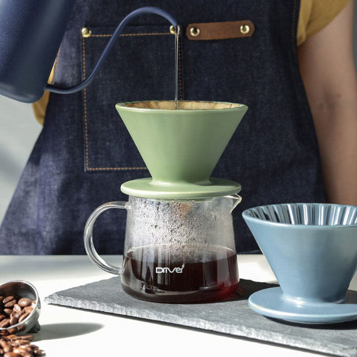Driver Coffee Servers & Tea Pots DRIVER Coffee Dripper Bamboo Hand Drip Coffee Filtering Cup DRIVER Coffee Dripper Bamboo Hand Drip Coffee Filtering Cup