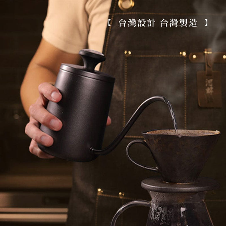 Driver Drip Coffee Makers DRIVER Double-Layered Insulated Hand Drip Pot 400ml DRIVER Double-Layered Insulated Hand Drip Pot 400ml