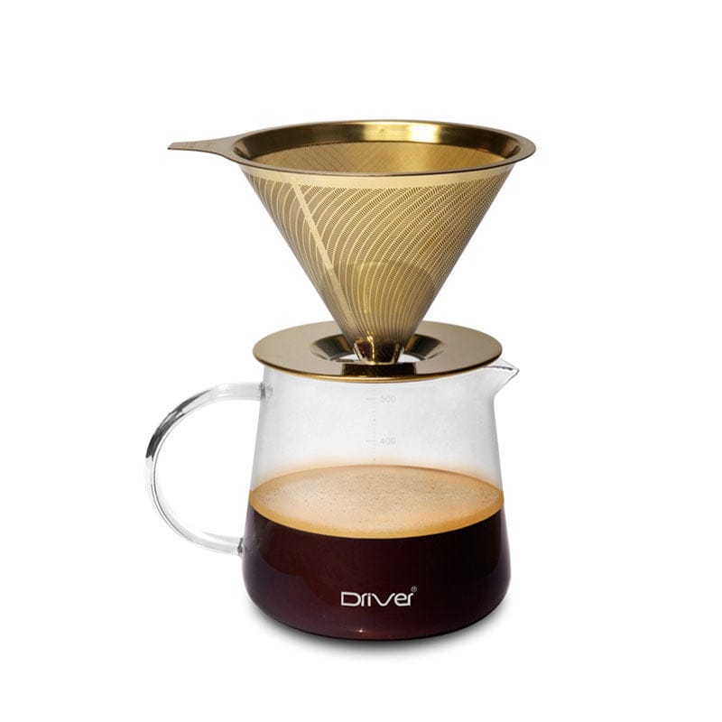 Driver Coffee Servers & Tea Pots DRIVER Gift Set Coffee Filter and Pot Set Moka Series Hand Drip Coffee DRIVER Gift Set Coffee Filter and Pot Set Moka Series Hand Drip Coffee