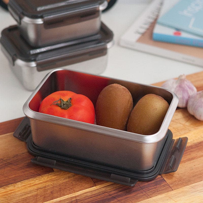 JIA Bakeware Sets JIA Storage Container Box Antibacterial Stainless Steel JIA Storage Container Box Antibacterial Stainless Steel
