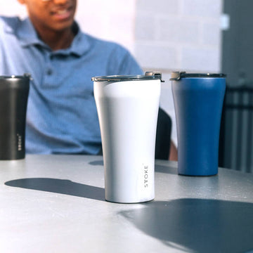 Sttoke Inc Tumbler STTOKE - The Magnetic Blue STTOKE - The Magnetic Blue - ShatterProof Ceramic Reusable Cup