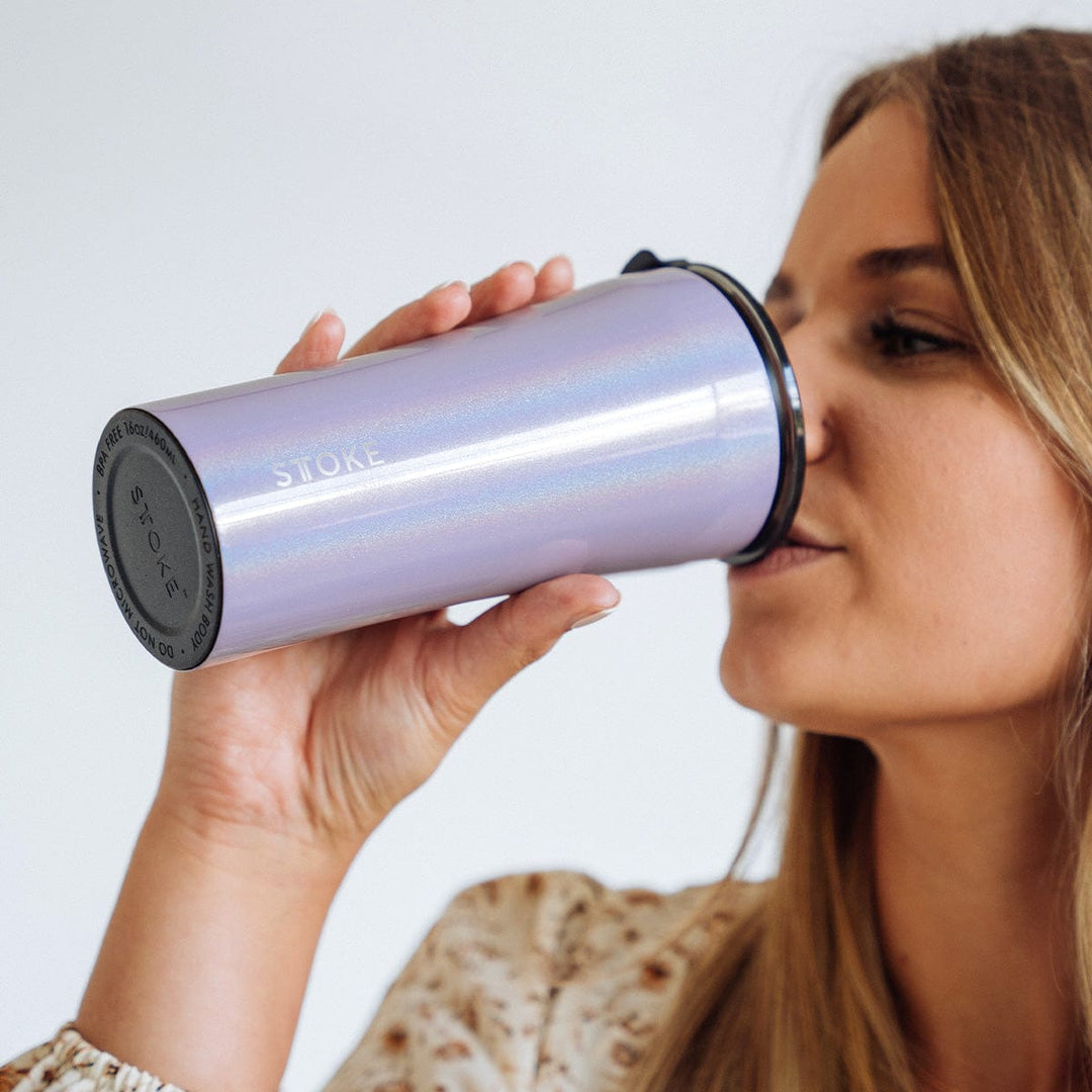 Sttoke Inc Tumbler STTOKE - The Unicorn Purple STTOKE - The Unicorn Purple - ShatterProof Ceramic Reusable Cup