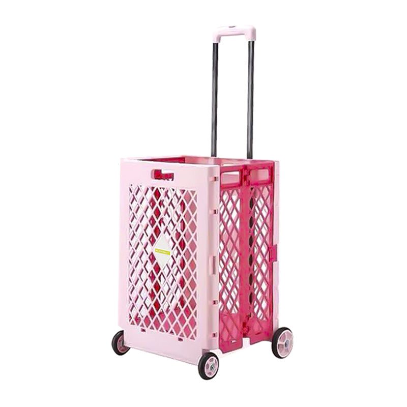 Foldable Shopping Tall Trolley Cart 65L